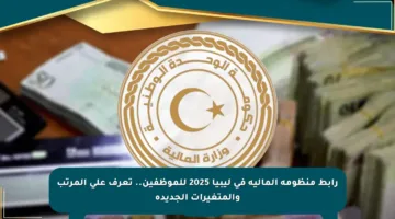 رابط منظومة المالية في ليبيا 2025 للموظفين.. تعرف على المرتب والمتغيرات الجديدة